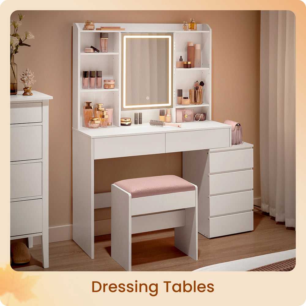 Dressing Table & Stool Set