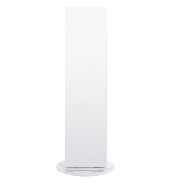 SONGMICS 360° Swivel Lockable Mirror Jewellery Cabinet UKJB35JC007W01
