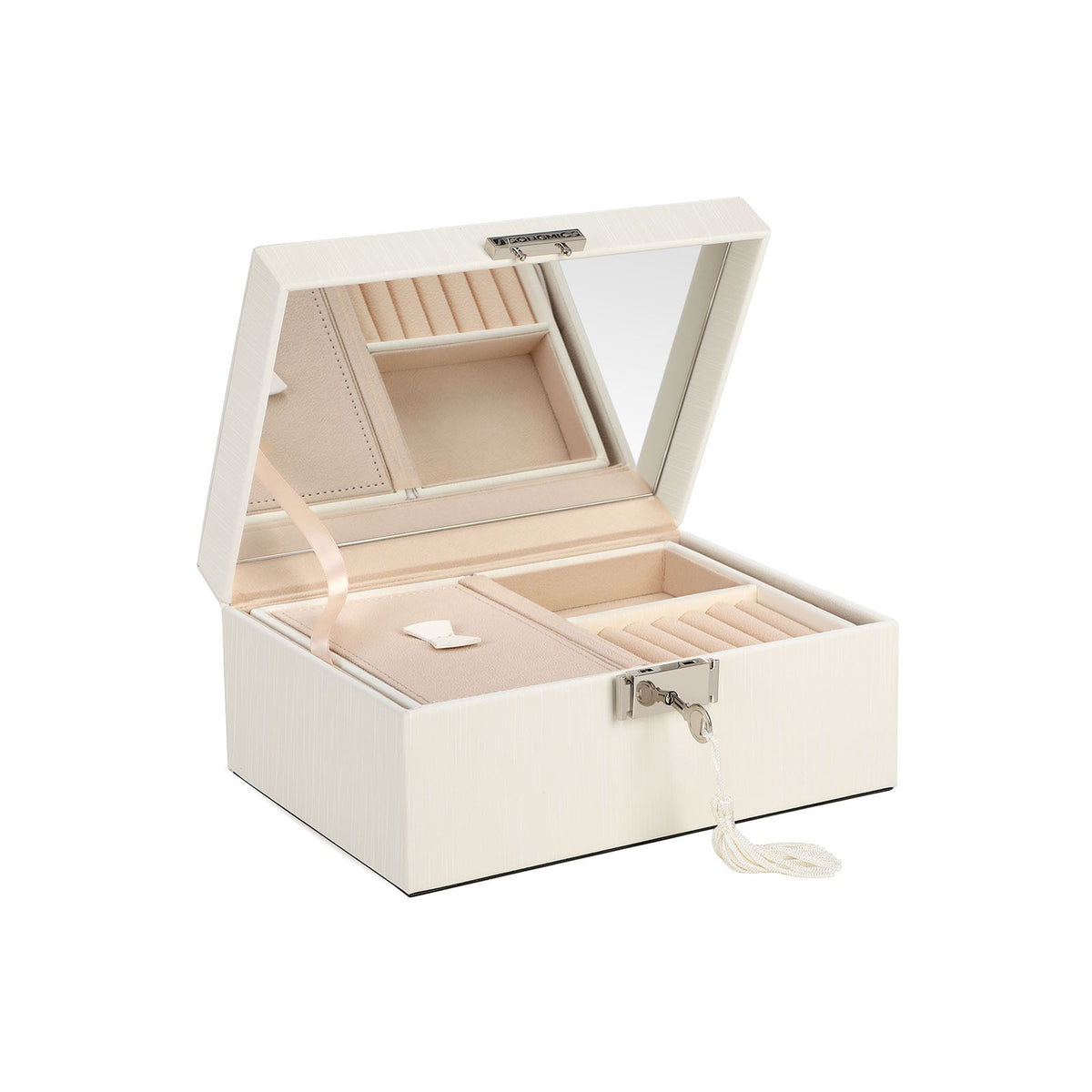 Removable Divider Jewelry Box Jewelry Box SONGMICS