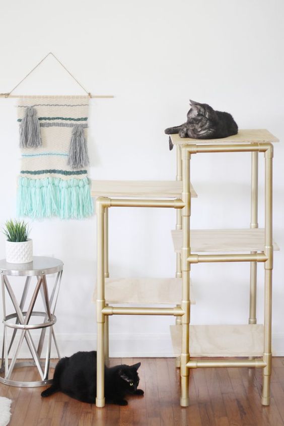 Mesh Cat Tree Pvc Building Your Own PVC Cat Tree | SONGMICS HOME