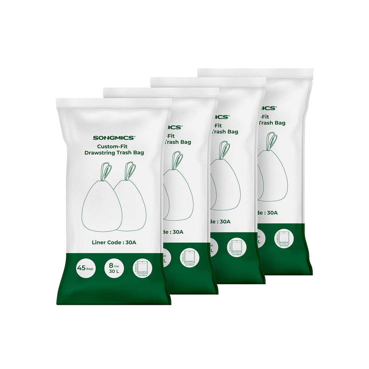 Drawstring Trash Bags SONGMICS