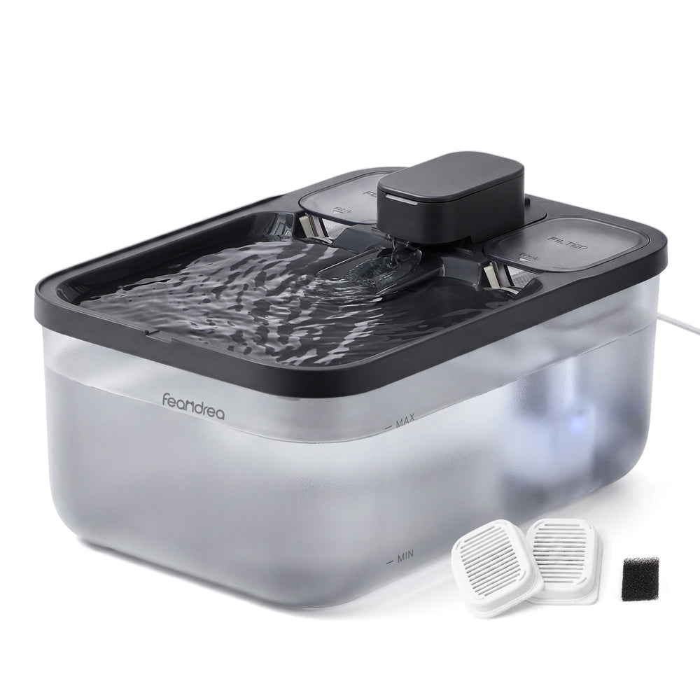 Feandrea Cat Water Fountain ( 4.5L / 4 stage filtration / 8 Filters and 4 Sponges ) @