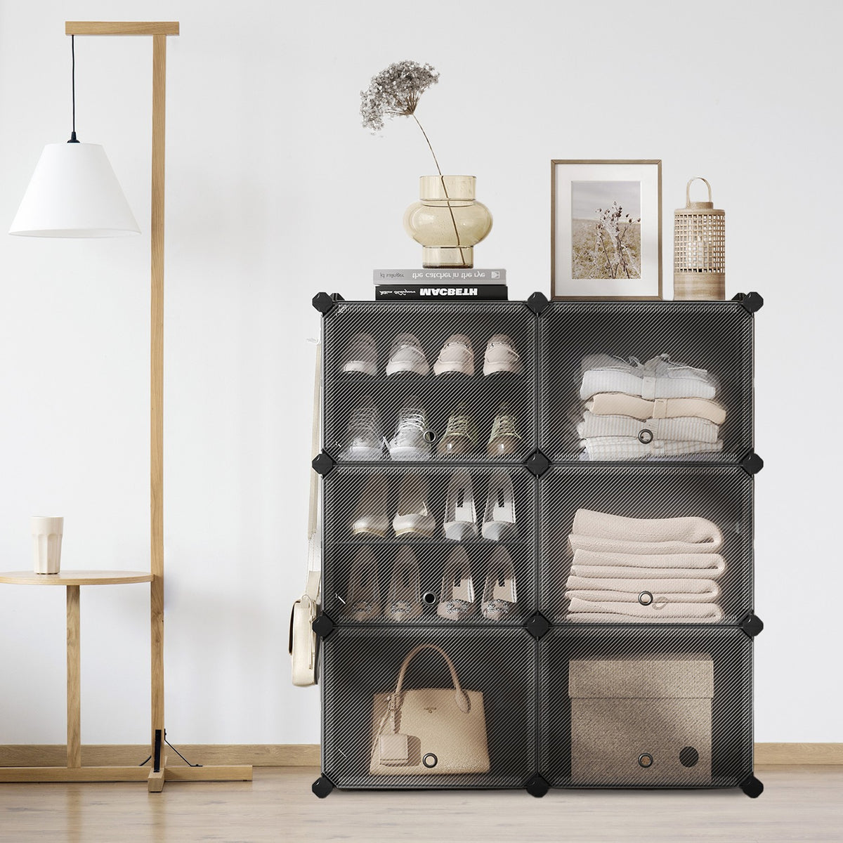 SONGMICS Interlocking Shoe Rack | SONGMICS HOME