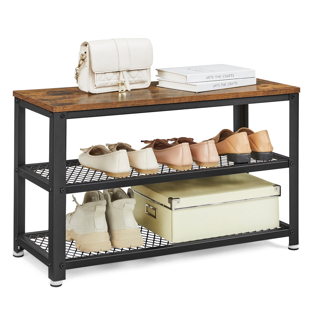 Industrial Storage Shoe Bench