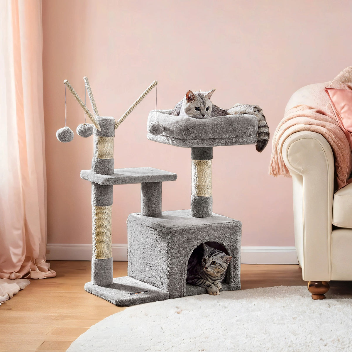 Feandrea Padded Perch Cat Tree | SONGMICS HOME