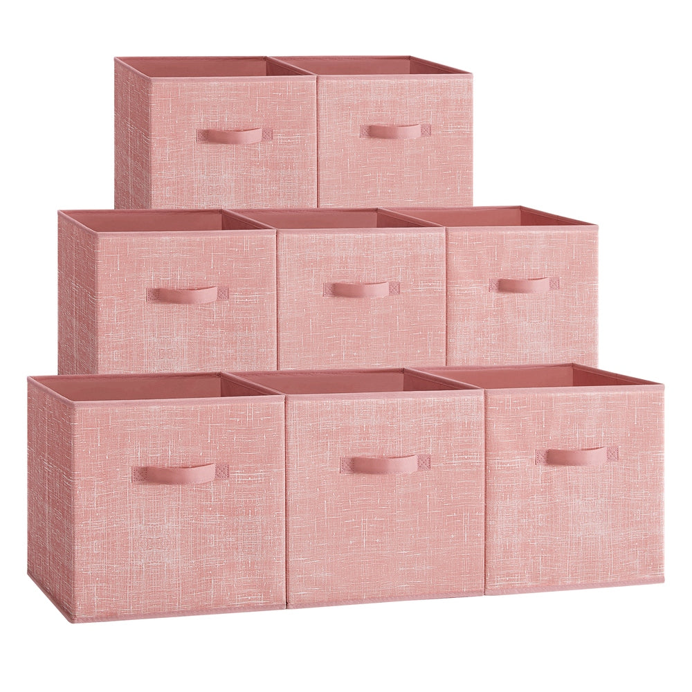 Fabric Bins Double Handles Storage