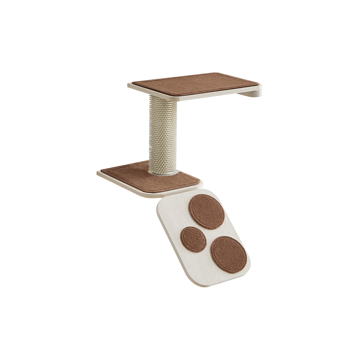 Feandrea WallMounted Cat Stairs with Shelf SONGMICS HOME