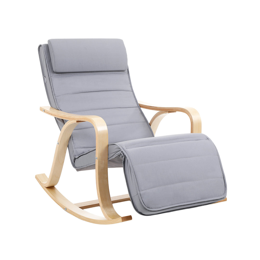 SONGMICS Solid Wood Adjustable Rocking Chair | SONGMICS HOME