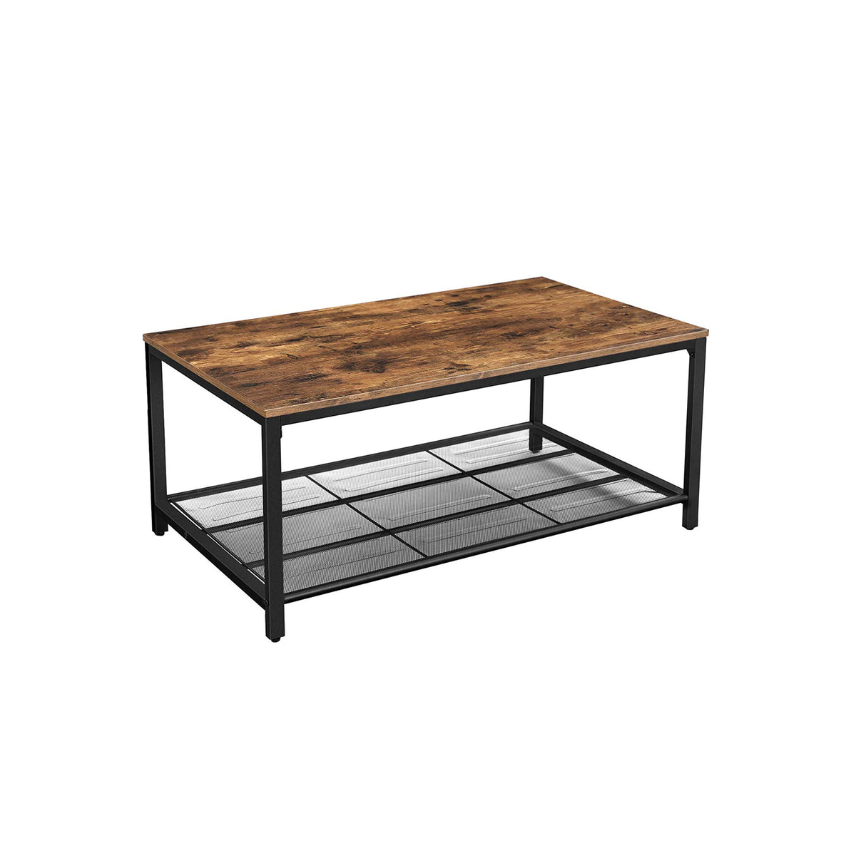 Underneath Shelf Coffee Table - Coffee Table | VASAGLE by SONGMICS